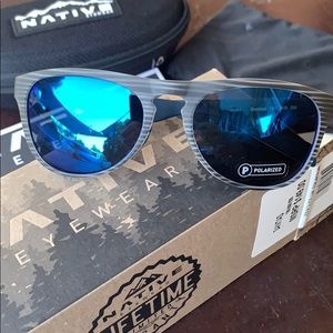 Sunglasses NWT -Native polarized Sanitas style